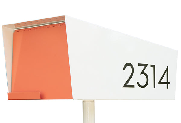 Modern Mailbox | Black Modern House Numbers | Black Modern Address Numbers